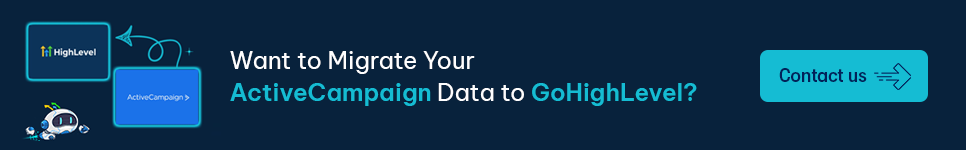 migrate your activecampaign data to