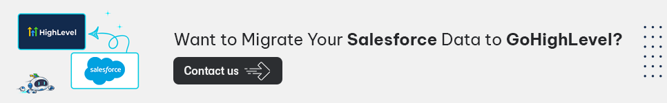 want to migrate your salesforce data